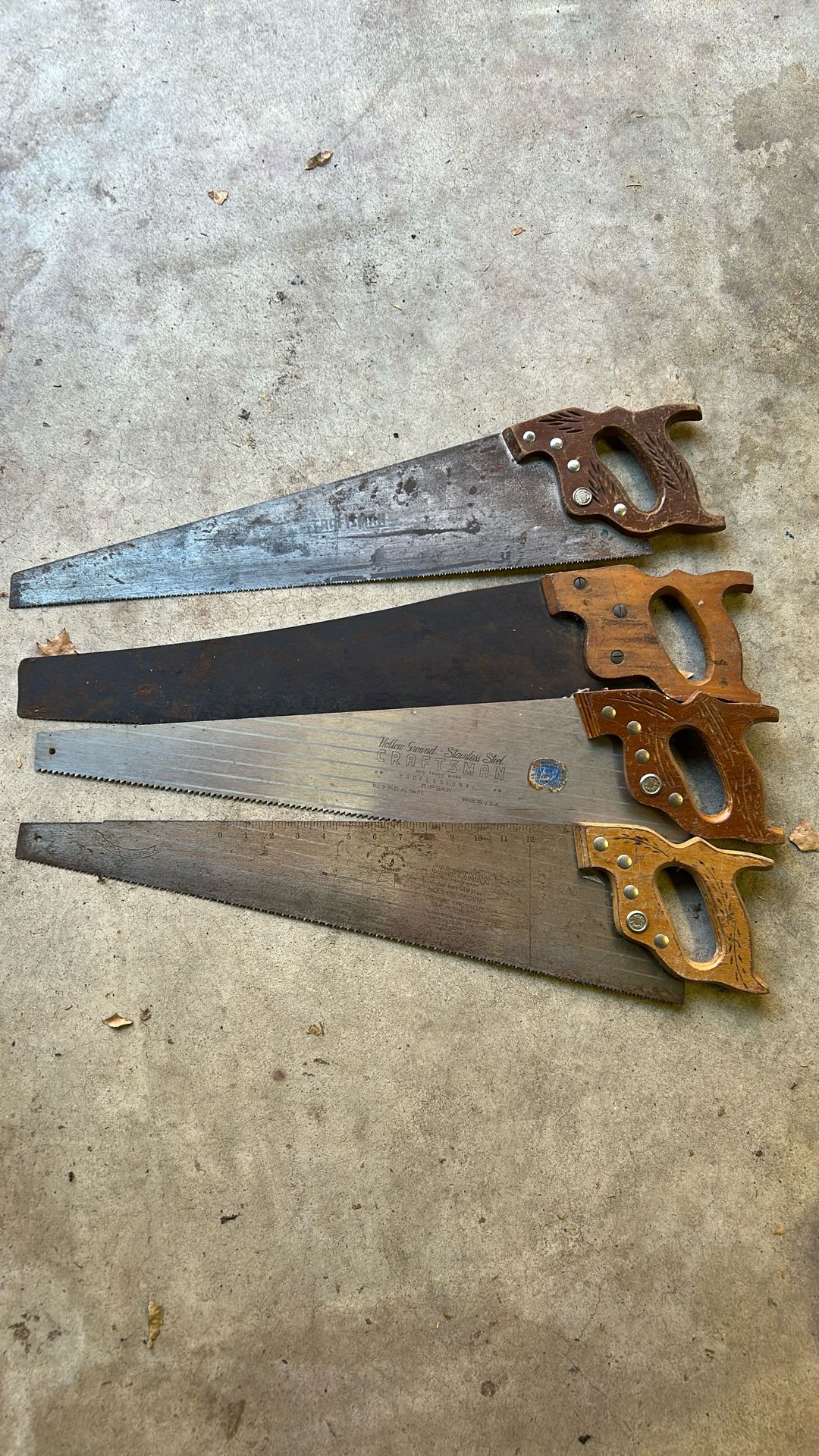 Four Hand Saws 