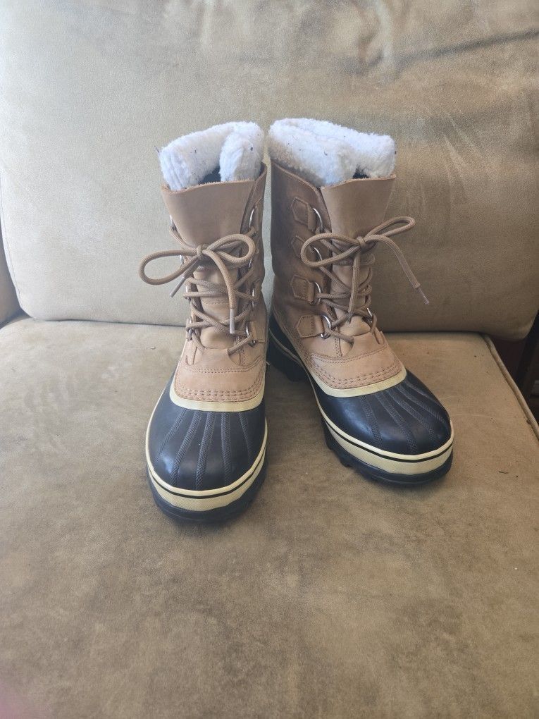 Sorel Caribou Waterproof Snow Boots, Women's Size 8