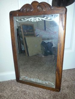 Antique mirror