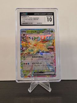Leafeon ex (JP) CGC 10 Gem Mint