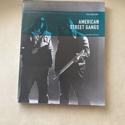 American Street Gangs Textbook 