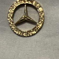 Solid Gold, Custom Mercedes-Benz Pendant