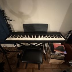 Yamaha P-115 W/ Bench And Stand