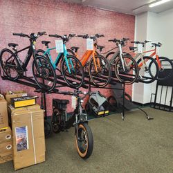 Bicycle display Rack. Ebike rack
