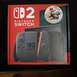Nintendo Switch 2 - Mario Kart Bundle. New / Sealed 