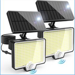 Solar Motion Sensor Outdoor Lights