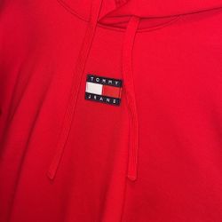 Tommy Jeans Red Hoodie, XL