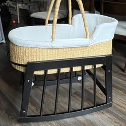 Plum & Sparrow Moses Basket/Rocker