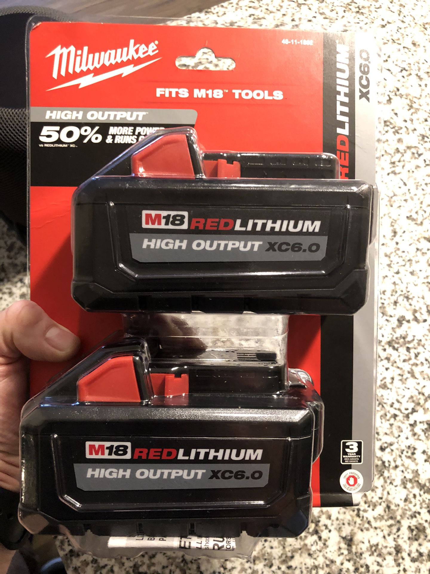 New! Milwaukee 6.0 Ah XC Batteries Retails $199 at Home Depot*Price Drop*
