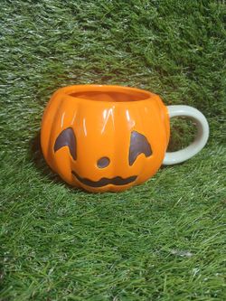 Halloween Jack-o'-Lantern Ceramic Mug