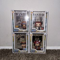 One Piece Wanted Poster Pops 