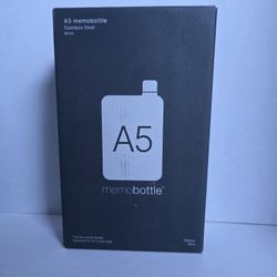 Memobottle A5 Stainless Steel WHITE  (36oz) $50