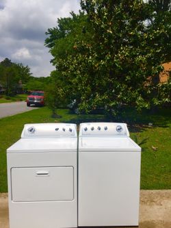 🌊Barely Brand New Updated Eco🍃Boost Super Capacity Matching Whirlpool Washer and Dryer Set Available🌊