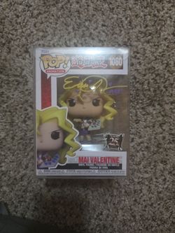 Mai valentine signed funko