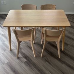 IKEA Dining Table And 4 Chairs