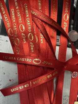 100 Personalize Ribbon / Liston Personalizado