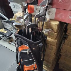 Golf club sets with the bag