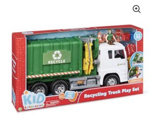 Kid Connection Recycling Truck Play Set, 11 Pieces