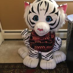 3ft Tall White Tiger New With Tag