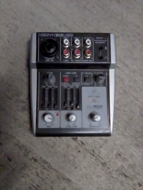 Xenyx 302 USB Mixer Used Unit Only