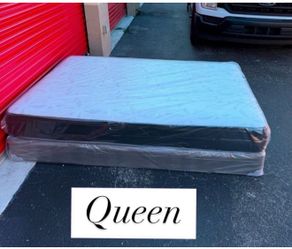 Queen Mattress Set – Medium – Brand New – Delivery Available 🚚