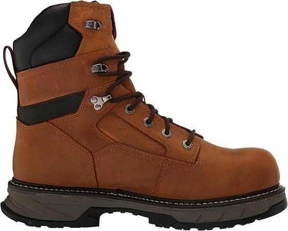 NEW Size 11.5 Wide Men WATERPROOF Work Boots Wolverine Reforce 8" Composite Toe Industrial Safety Boot