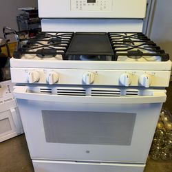 GE Stove and Microwave
