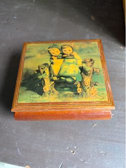 Handcrafted music box, Sorrento Italy