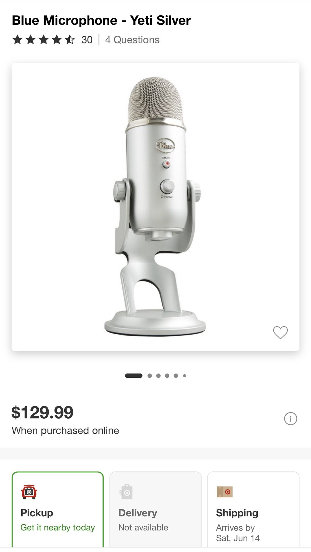 Yeti Microphones