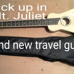 Brand New Travel Guitar And Case 