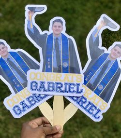 Graduation Hand Fans
