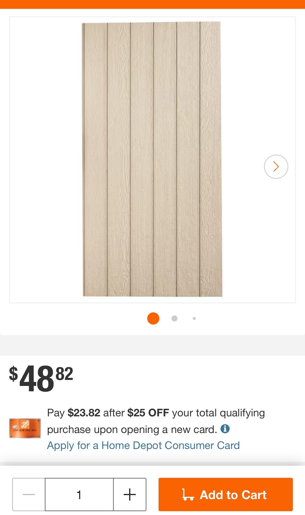 Wood Siding Half Off!!! 15 Panels Left At $24 Each
