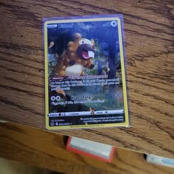 Pokémon Bidoof Crown Zenith 