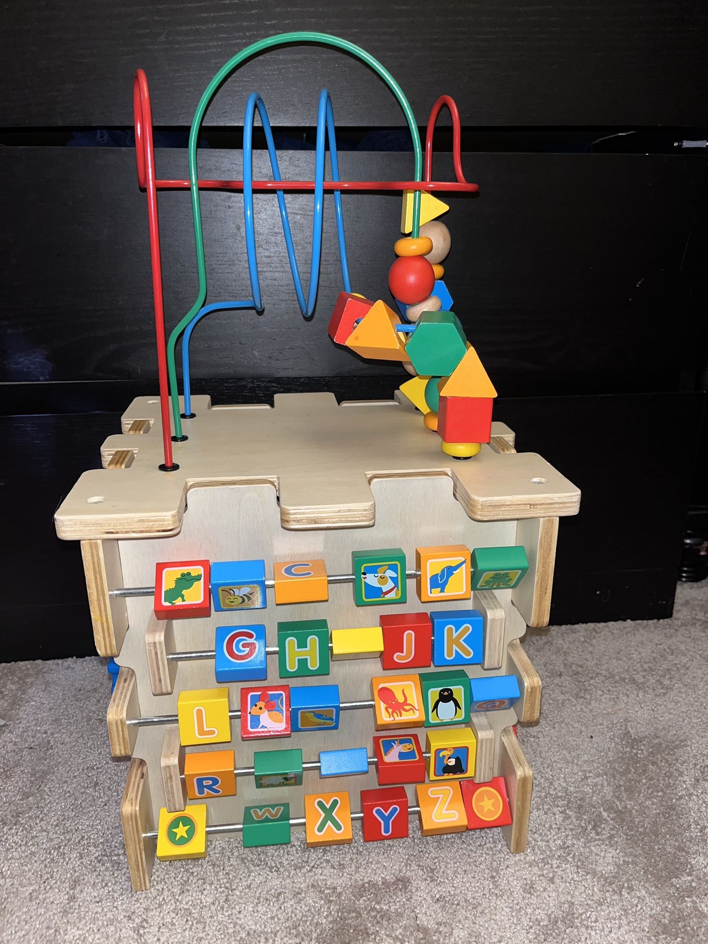 Kidkraft deluxe activity cube sale