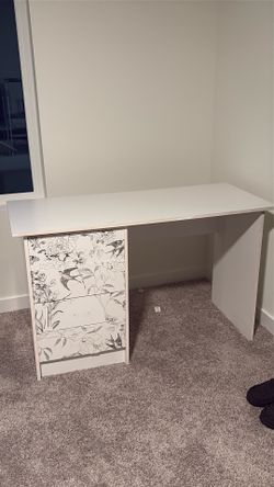 White desk