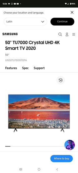 Samsung tu7000 50 inch