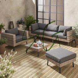 New In box Patio Outdoor Furniture Sofa Deep Seating