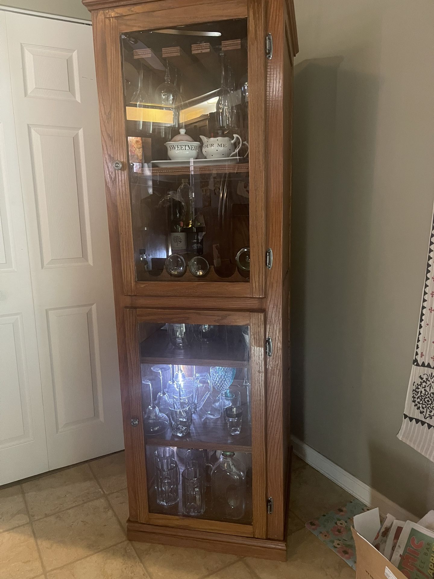 Custom Made Liquor Cabinet