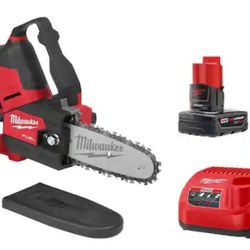 New Milwaukee 2527-21 Pruning Saw M12 FUEL 12V HATCHET 6" Brushless With 4ah Battery
