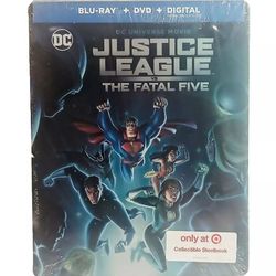 DC Universe Justice League vs. The Fatal Five 4K UHD Blu-ray NEW Factory Sealed