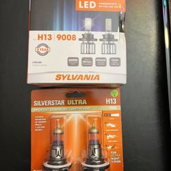 SYLVANIA H13 SilverStar ULTRA Halogen Headlight Bulb, 2 Pack