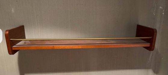 West Elm mid-century wall shelf