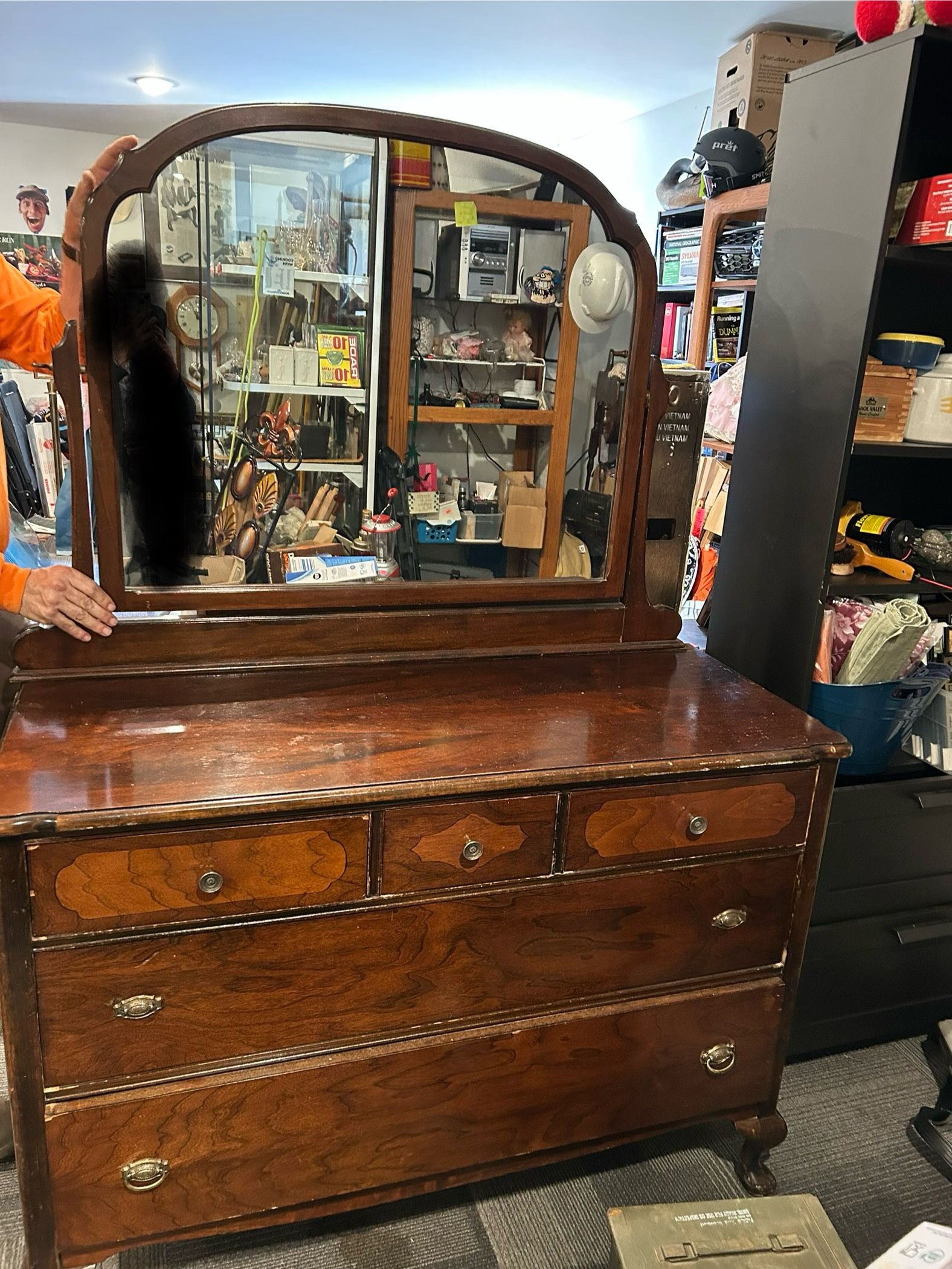 Lovely McM Dresser with mirror 