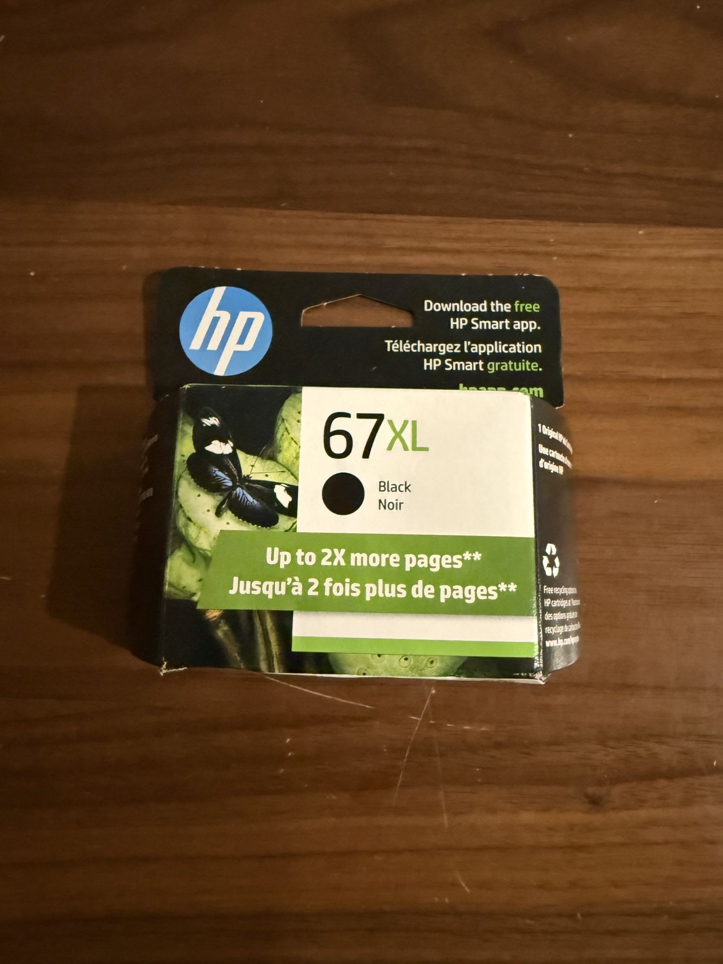 HP 67XL Black Printer Ink Cartridge Brand New