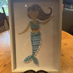 Mermaid String Art