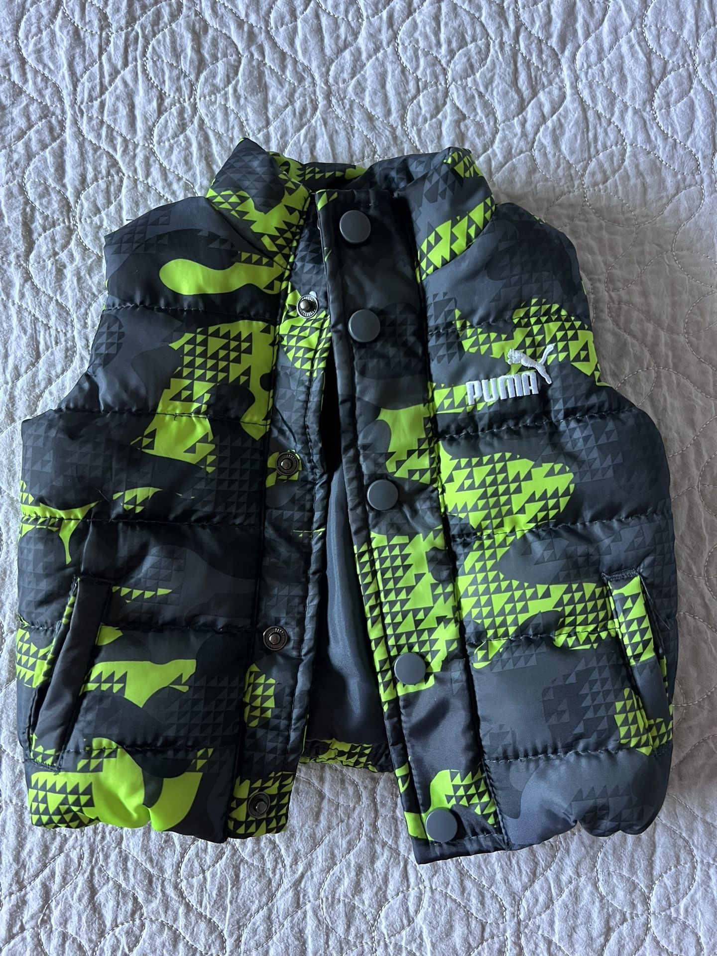 Puma Jackets & Coats | Puma Camo Infant Puffer Vest Size 3-6m