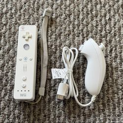 Wii Remote + Nunchuck