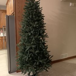 7’ Unlit Christmas Tree. 