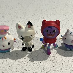 Gabby Dollhouse Toys (4 pcs)
