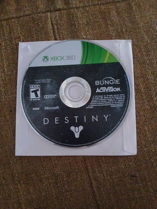 Destiny For Xbox 360